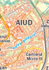 Harta digitala a municipiului Aiud
